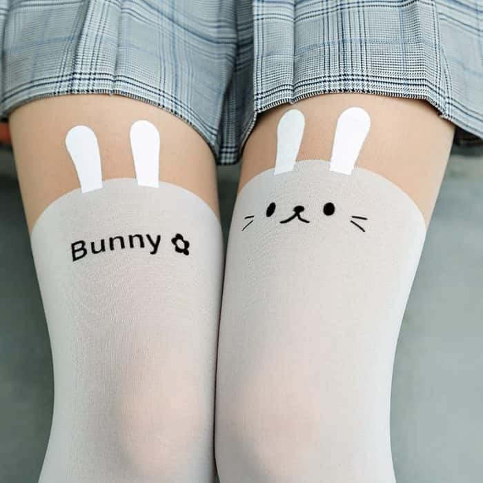 Anime Overknee Socks Sailor cosplay lolita socks Cat Cute girl Cartoon tight Leggings Stockings 4