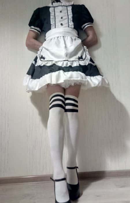 Maid Dress Cosplay Maid Outfit Herren Damen French Maid 5