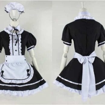 Maid Dress Cosplay Maid Outfit Herren Damen French Maid 3