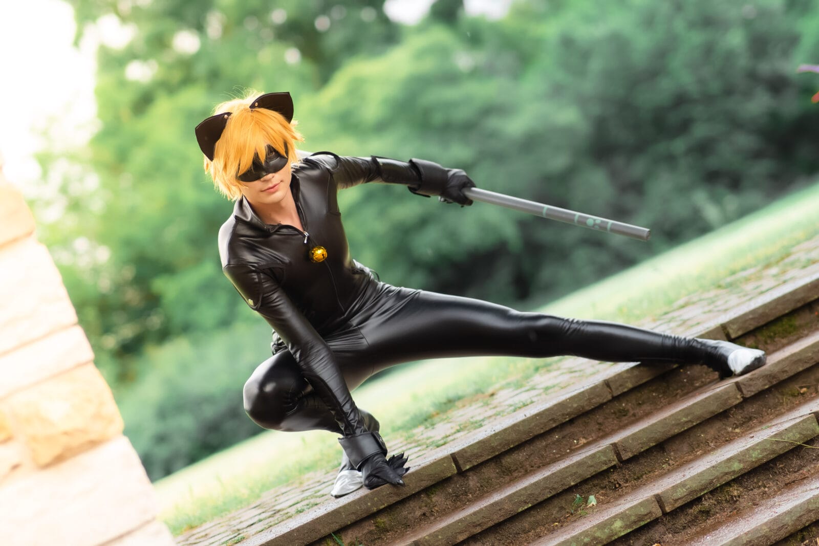 cat noir cosplay meoow